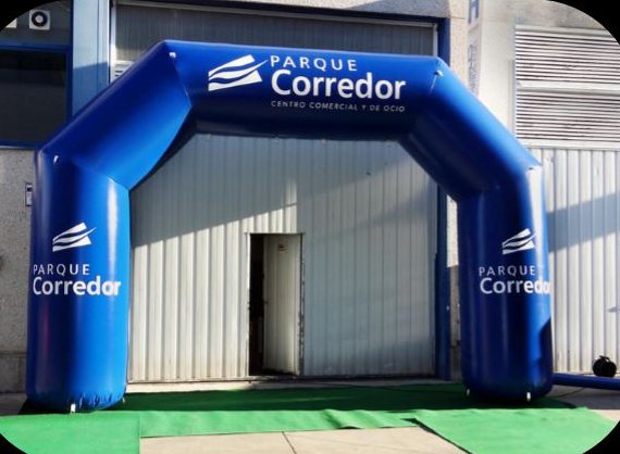 Arco inflable de entrada para eventos · inflables publicitarios en Cúcuta y Colombia